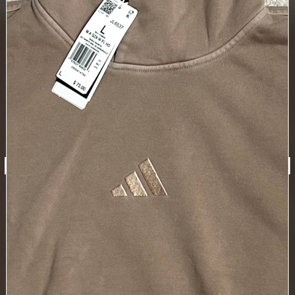 Adidas Men's Brown Hoodie Sweater - Picture 10 of 15